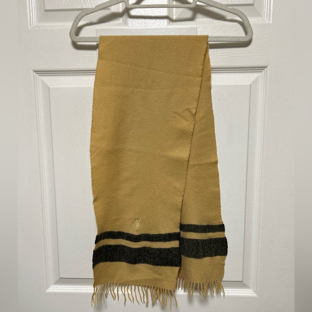 Ives Saint Laurent Vintage Wool Scarf